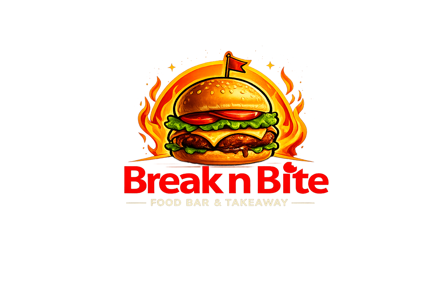 Break n bite Logo with Background